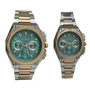 ست ساعت مچی عقربه ای مردانه و زنانه کوارتز کلبرت مدل 287l