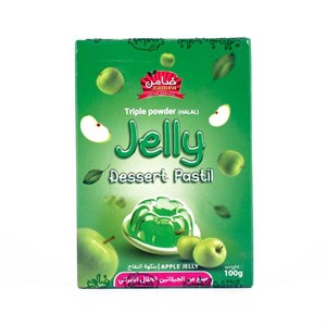 پودر ژله سیب ضامن - 100 گرم