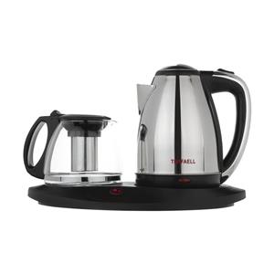 چای‌ساز کنارهمی کتری استیل تیفِل TEEFLL – مقاوم و سریع‌جوش