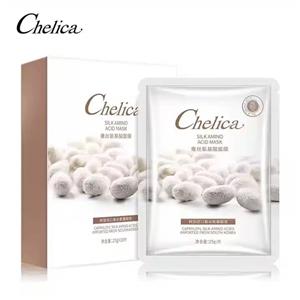 ماسک صورت چلیکا مدل پیله ابریشم وزن 25 گرم بسته 5 عددی