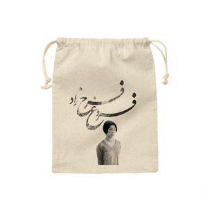 کیسه نان و سبزی ترمه طراحان ایده مدل فروغ فرخزاد کد strm1132 - S