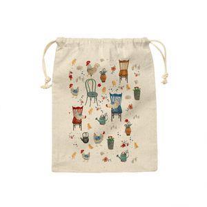 کیسه نان و سبزی ترمه طراحان ایده مدل طرح مزرعه کد strm1110 - M