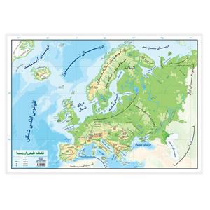 نقشه انتشارات اندیشه کهن مدل اروپا کد A3-T03