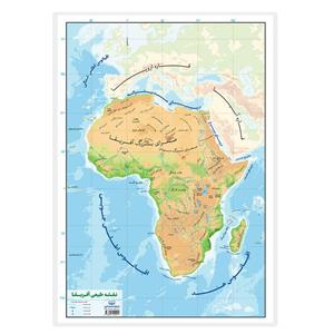 نقشه انتشارات اندیشه کهن مدل آفریقا کد A3 کد A3-T02