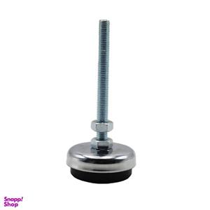 پایه ضربه گیر مدل کف لاستیکی کد YP-NIKEL CHROME-60MM/10MM