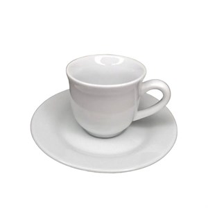 ست فنجان و نعلبکی 4 پارچه شرکت صنایع چینی تقدیس مدل قهوه خوری هتلی