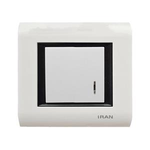 کلید تک پل ایران الکتریک مدل دیاموند