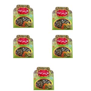 هل سبز اعلاء - 10 گرم بسته 5 عددی