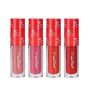 رژ لب مایع دراگون رانی مدل Cherry شماره 04 مجموعه 4 عددی