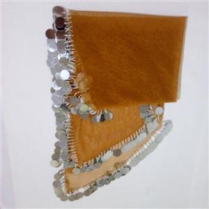 روسری دست دوز زنانه مدل سنتی پولک دوزی