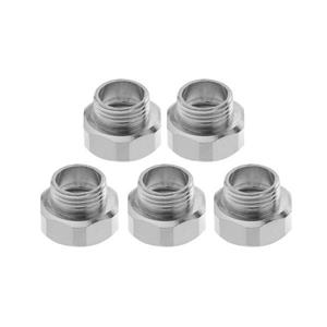 لوازم جانبی شیرآلات تبدیل شلنگ به شیر سرویس بهداشتی دینا مدل DN-hexagon بسته 5 عددی -