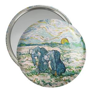 آینه جیبی خندالو طرح ونسان ونگوگ (Van Gogh) مدل تاشو کد 36825