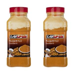 زردچوبه پودر زرد چوبه هاتی کارا - 200 گرم بسته 2 عددی -