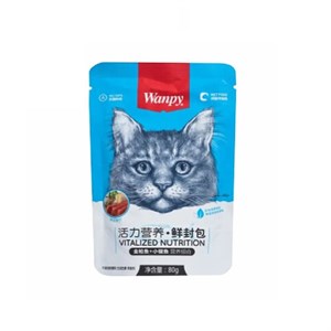 پوچ گربه ونپی مدل تن و ماهی ریز وزن 80 گرم