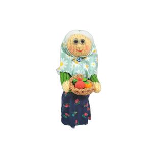 عروسک بافتنی مدل ننه سرما