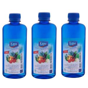 محلول ضدعفونی کننده میوه و سبزیجات کنز مدل 6060 حجم 250 میلی لیتر بسته 3 عددی