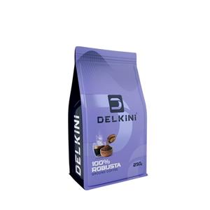 پودر قهوه اسپرسو روبوستا دلکینی - 250 گرم