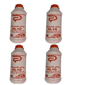 روغن هیدرولیک مدل HL10 حجم 1 لیتر بسته 4 عددی