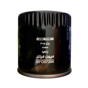 فیلتر روغن میهن فیلتر کد 57204 مناسب برای پژو 405 xu7