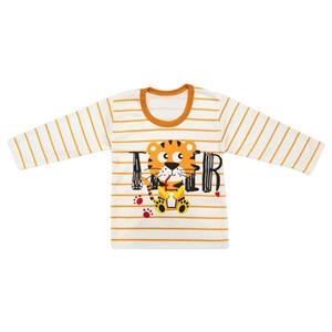 تی شرت آستین بلند نوزادی مدل Tiger