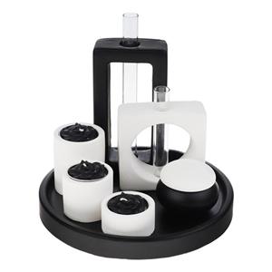 ست 10 تکه دکوری بتنی مدل رومیزی طرح کلاسیک