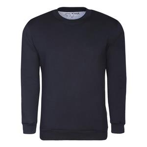 سویشرت مردانه آریا پارس مدل ساده رنگ مشکی