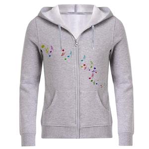 سویشرت زنانه طرح نت موسیقی کد F08