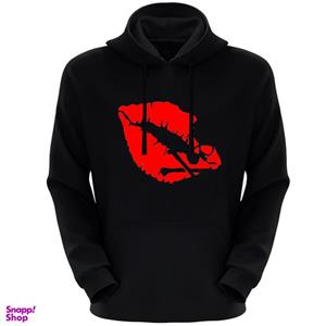 هودی زنانه مدل لب F330