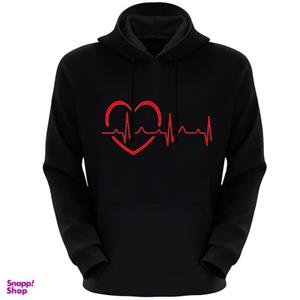 هودی زنانه مدل ضربان F331