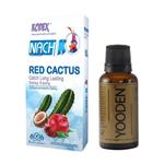 کاندوم ناچ کدکس مدل Red Cactus بسته 12 عددی به همراه روغن یودن کد 01 حجم 30 میلی لیتر