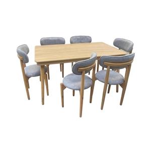 میز و صندلی ناهارخوری 6 نفره مدل promax06