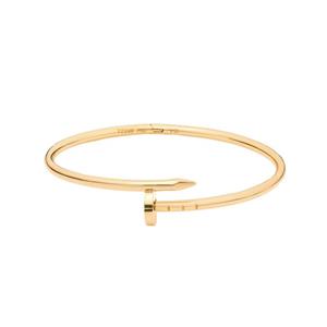 بنگل طلا 18 عیار زنانه ماوی گالری مدل کارتیه میخ -