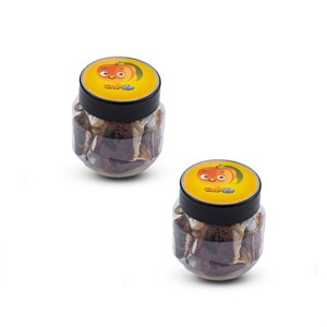 بستنی خشک موزشکلات فریزفروت - 60 گرم بسته 2 عددی