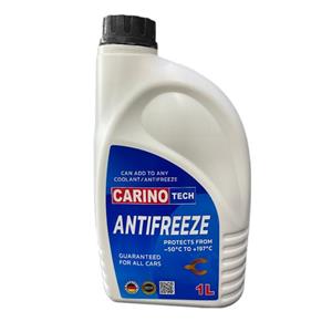 ضدیخ خودرو کارینو مدل antifreeze Tech حجم 1 لیتر
