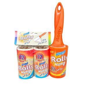 پرزگیر لباس رولی مدل  قابدار کد 072 به همراه یدک