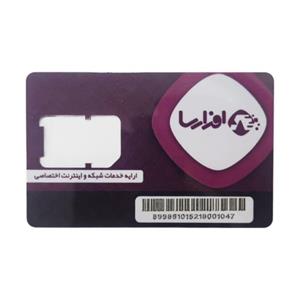 سیم کارت اینترنت 360 درجه TD-LTE/4G/4.5G افرارسا همراه با بسته 30 گیگ یک ماهه
