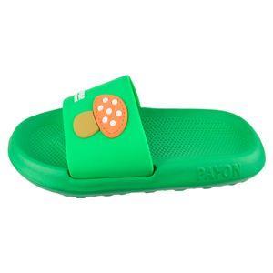 دمپایی پسرانه پایون مدل قارچ جادویی کد GRN.3685