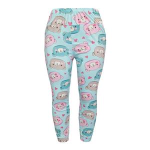 شلوار زنانه مدل kind bear رنگ آبی روشن