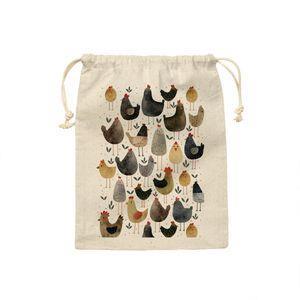 کیسه نان و سبزی ترمه طراحان ایده مدل طرح مزرعه و مرغ کد strm1130 - S