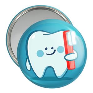 آینه جیبی خندالو مدل دندان و دندان پزشکی کودکانه کد 36767