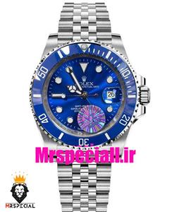 ساعت رولکس مردانه مدل ساب مارینر اتوماتیک استیل صفحه ابی 020907 ROLEX SUBMARINER