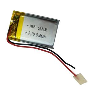 باتری لیتیومی مدل DM-602030 ظرفیت 500 میلی آمپر ساعت