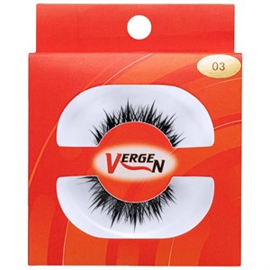 مژه مصنوعی اسپایکی تک جفتی با کد E128-03 برند vergen