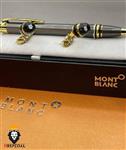 ست لوکس مردانه خودکار و دکمه سر دست مون بلان  0101 MONTBLANC