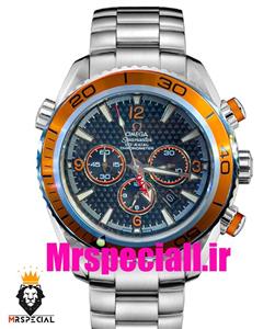 ساعت امگا سیمستر007 کرنوگراف استیل صفحه مشکی OMEGA Seamaster 020788