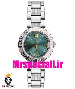 ساعت ورساچه زنانه کوارتز استیل صفحه سبز 020848 VERSACE
