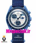 ساعت امگا سواچ ماموریت به ماه سوپر ابی 020772 OmegaSwatch Moonswatch Mission to Super Blue Moonphase ‏