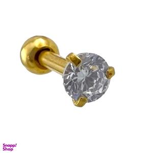 پیرسینگ گوش زنانه مدل تک نگین کد P4567