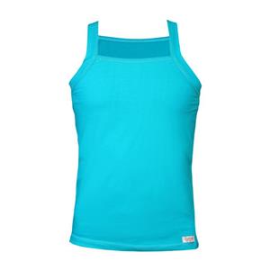 زیرپوش مردانه پیمان نو مدل یقه خشتی رنگ فیروزه ای