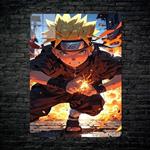 متال پوستر ناروتو از انیمه Naruto با کد A-036